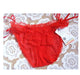 5pcs/lot Sexy String Lace Brief Adjustable Straps Transparent Panties