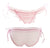 5pcs/lot Sexy String Lace Brief Adjustable Straps Transparent Panties