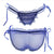 5pcs/lot Sexy String Lace Brief Adjustable Straps Transparent Panties