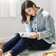 Super Thick Coral Velvet Quilted Pajamas Winter Loungewear