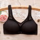 Comfort Breathable Wire Free Bras Gather Cute Solid Small Bust