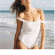 Custom Plain Bodysuits High Cut Sleeveless One Piece Swimsuit