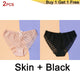 DERUILADY 2PCS Sexy Perspective Lace Panties Women Comfortable Cotton Bottom Panties Ladies Lingerie Low Rise Seamless Underwear