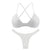 De Monarchia Sexy Lingerie Set Cotton Thin Screw Thread Push Up Bra Set beauty back Women Bra Panties Set Comfort Underwear