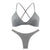 De Monarchia Sexy Lingerie Set Cotton Thin Screw Thread Push Up Bra Set beauty back Women Bra Panties Set Comfort Underwear