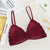 Deep V Lace Bra Wireless Thin Underwear