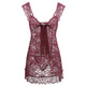 Sexy Lingerie Babydoll Front Open Nighty Chemise Sleepwear