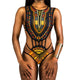 African Printed Swimwear One Piece