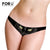 Black Cat Brief Gas Seamless Crotch knicker Thong Sexy Panties