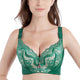 Push Up Bra Women's Lace Underwire Bras Adjusted-strap Plus Size