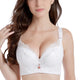Push Up Bra Women's Lace Underwire Bras Adjusted-strap Plus Size