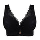 Wire Free Bra Big Size Push Up Brassiere for Women