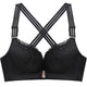 Wireless Front Closure Bras for PLus Size Women Mulit Way