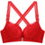 Wireless Front Closure Bras for PLus Size Women Mulit Way