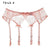 Stocking Garters Lace Embroidery Ultrathin Stocking Suspender Belt White Temptation