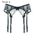 Stocking Garters Lace Embroidery Ultrathin Stocking Suspender Belt White Temptation