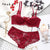 Plus Size Thin Cotton Underwear Set