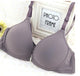 Front Closure Lace Racer Back Smooth Surface Push Up Bra