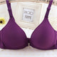 Front Closure Lace Racer Back Smooth Surface Push Up Bra