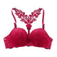 Women Bra Front Closure Lace bra Racer Back Seamless