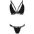 Fashion Women Letter Patchwork Sexy Lingerie Underwear G-String Set Four Seasons Seamless Lenceria Mujer Sexual Life for Couples