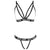 Fashion Women Letter Patchwork Sexy Lingerie Underwear G-String Set Four Seasons Seamless Lenceria Mujer Sexual Life for Couples