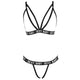 Fashion Women Letter Patchwork Sexy Lingerie Underwear G-String Set Four Seasons Seamless Lenceria Mujer Sexual Life for Couples