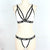 Fashion Women Letter Solid Patchwork Sexy Lingerie Underwear G-String Set Lingerie Sexy Bra Set Bras Women Brief Sets 661BRS10