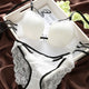 Fashion sexy lace aesthetic gather adjustable underwear comfortable thin cup beauty lace back breathable lingerie bra set