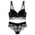 Fashion sexy push up adjustable lace underwear accept supernumerary breast bra thickening bra set high quality lingerie sets