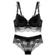 Fashion sexy push up adjustable lace underwear accept supernumerary breast bra thickening bra set high quality lingerie sets