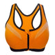 Tank Top Athletic Vest Underwear Shockproof Zipper Sports Bra