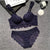 Free shipping Fashion sexy lingerie underwear women female sexy lace adjustable bra set thin plus size push up bra set