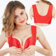 Front Closure Seamless Plus Size Bra Large Cup Push Up Bras