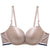 Front Closure Wire Free Seamless Bra Push Up Stripe