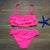 2 Pieces Swimwear For Children Swimsuit Split Bikinis Set