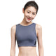 HEAL ORANGE Women's Sports Bra Yoga Running Vest Gym Shirt Fitness Push Up Tank Top Breathable Quick Dry Sports Bra For Girls