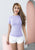 Women's short Sleeve Fitness Yoga Shirt Active Running Sports Jersey