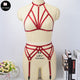 Suspender Belt Bondage Harness Sexy Wedding Garter Fetish Leg Stockings Belt