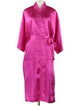 Women Silk Rayon Robe Sexy Long Nightgown Plus Size