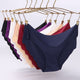 High Quality Women's Seamless Panties Solid Ultra-thin Panties Underwear Women's Sexy low-Rise Ruffles Briefs Lingerie 2019 New