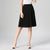 Chiffon Vintage Knee Length Elastic Waist Skirt