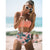 High Waist Swimsuit 2019 Black White Striped Bikinis Women Bandage Top Push Up Swimwear Female Bathing Suits Beach Wear Biquini