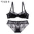 Hollow Sexy Bra Ultrathin Underwear Set