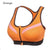 Hot Women Zipper Push Up Sports Bras Gym Fitness Athletic Running