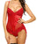 Valentine's Gift Sexy Lingerie Satin Lace Underwear Teddies Erotic