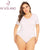 Plus Size Bodysuits Women Short Sleeve