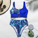 In-X Sexy Leopard one piece swimsuit One shoulder bikini 2019 High cut swimwear women monokini Padded bathing suit New bodysuit