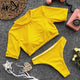 Sports swimwear women bathers High cut swimsuit