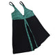 Plus Size Swimsuit Push Up Patchwork Swimwear
